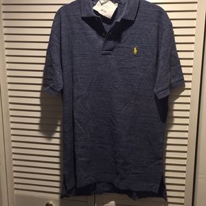 Blue polo from Polo.  Size medium. New